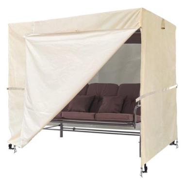 Imagem de Cubierta para columpio tipo hamaca con toldo para patio Slan Arrow 220