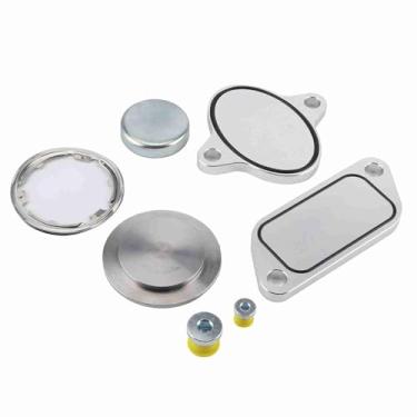 Imagem de Vroomoto Tampa de remoção EGR, kit de juntas CNC laser anticorrosão, durável, compatível com motor 2007-2010 ISX, Peterbilt, Mack, International,