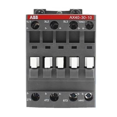Imagem de AX40-30-10 AX40-30-01 40A 3P AC Contator AX40-30-10 AX40-30-01 Tensão da bobina AC220V AC110V CA 24V AC380V (Cor: AX40-30-01 AC380V)