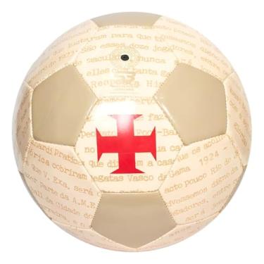 Imagem de Bola Futebol De Campo Vasco Da Gama Bege Oficial