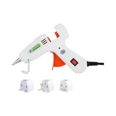 Imagem de Mini Pistola De Cola Portátil De Dupla Fonte De Energia 20-40W, Calor 