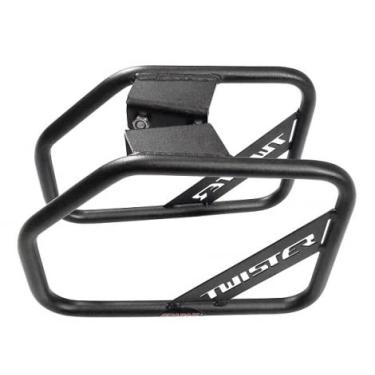 Imagem de Suporte Afastador de Alforges Twister Cb 300 F Cb 300f 2023 Cor:Preto Fosco