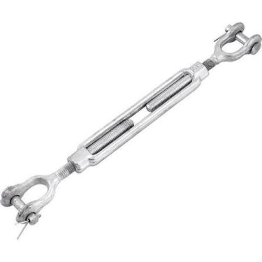 Imagem de Esticador Para Cabo De Aço 1/2 Manilha X Manilha Galvanizad - Vonder P