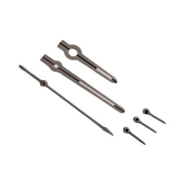 Imagem de Conjunto De Ponteiros Luminosos Prata, Vermelho E Verde Para Relógio D