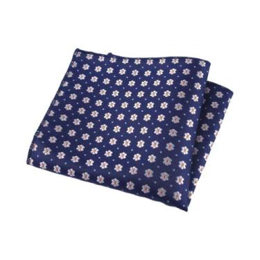 Imagem de Lenço De Bolso Masculino Vintage Com Estampa Paisley Floral, Acessório