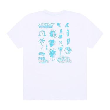 Imagem de Camiseta Hurley HYTS010836 Flops - Branco-Masculino