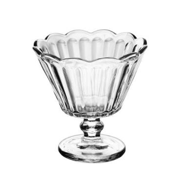 Imagem de Taca De Vidro Redonda Para Sobremesa Flor / 4 Un 150ml - LYOR