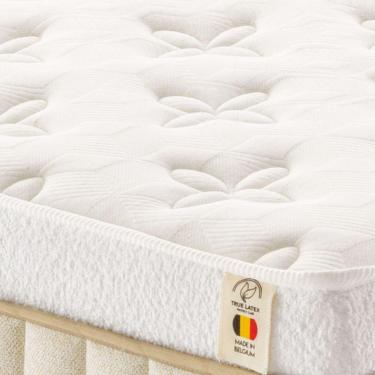 Imagem de Colchão Medio Pocket - Latex Sobre Molas Medida Solteiro 88x188cm Opcionais Sem Opcionais