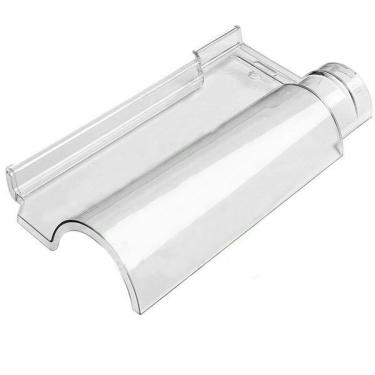 Imagem de Telha Colonial Policarbonato Portuguesa 39x21cm - 560101 - Atco Telha Colonial Policarbonato Portuguesa 560101