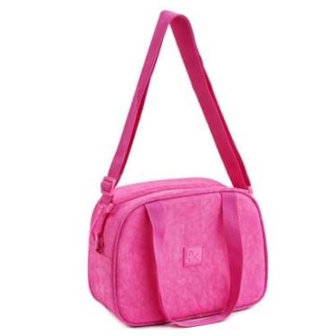 Imagem de Lancheira Térmica Masculina Feminina Escolar Passeio Crinkle-Unissex