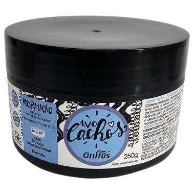 Imagem de Máscara Cronograma Capilar Hidratação 2A a 4C Amo Cachos Griffus 250g