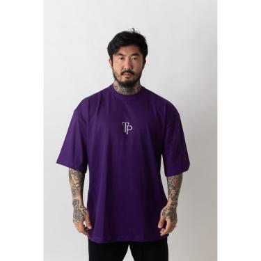 Imagem de Camiseta Oversized Gola Alta Classic Roxo-Unissex