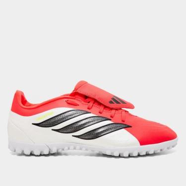 Imagem de Chuteira Society Adidas Predator Club LIN Unissex, Preto, 39
