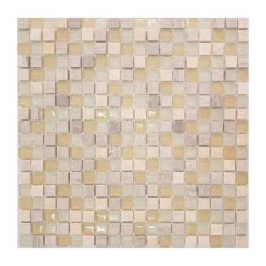 Imagem de Kit C/ 11 Placas De Pastilhas De Vidro Ref Vp315 (30x30 Cm) - DELICATT