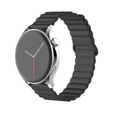 Imagem de Pulseira De Silicone Magnética De 20mm 22mm Para Samsung Galaxy Watch 