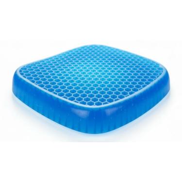 Imagem de Almofada Ortopédica de Silicone Universal  – Conforto Postural – Design Colmeia