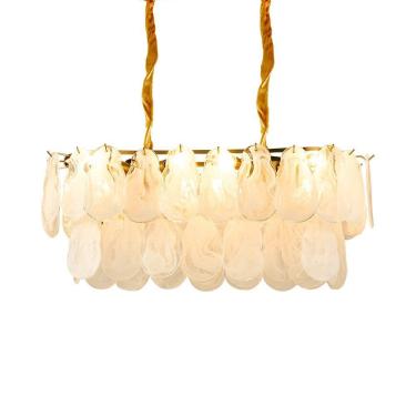 Imagem de Lustre Pendente Nordecor Velle Oni 2949 Dourado Fosco E14 Bivolt