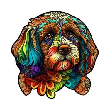 Imagem de Quebra-Cabeça De Madeira De Animais Para Adultos E Crianças, Quebra-Ca