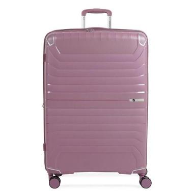 Imagem de Mala Grande 32 Kg Polipropileno 4 Rodas Swiss One Onix Lilás, G, Lilás