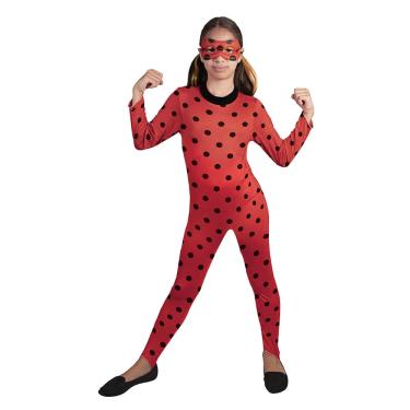 Imagem de Fantasia Ladybug Super Magia Luxo M