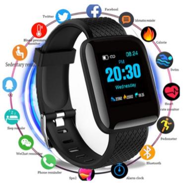 Imagem de Relógio Smartband Smartwatch D13 Bluetooth Preto