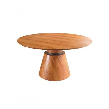 Imagem de Mesa De Jantar Redonda Laminada 1,35m - Piemonte - Requinte