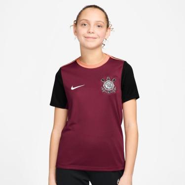 Imagem de Camiseta Corinthians Nike 2026 Treino Infantil-Unissex