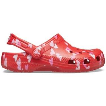 Imagem de Sandália Crocs Classic Valentines Day Clog T Cherry Red-Unissex