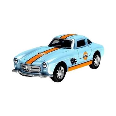 Imagem de Carro De Brinquedo Clássico Em Miniatura Retro Gulf Oil Coupe, Escala 