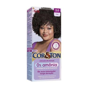 Imagem de Tinta COR E TON Sem Amônia 2.0 Preto - Cor & Ton