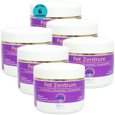 Imagem de Pet zentrum soft gel com 30 cápsulas para cães e gatos kit com 6 - Ino