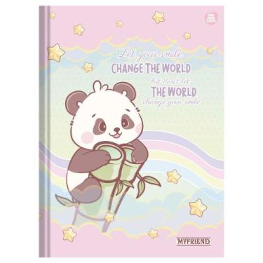 Imagem de Caderno Brochura Grande Universitário My Friend 48 Folhas Capa Dura An