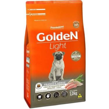 Imagem de Ração Golden Light Mini Bits Cães Adultos Frango Arroz 1kg - Premier