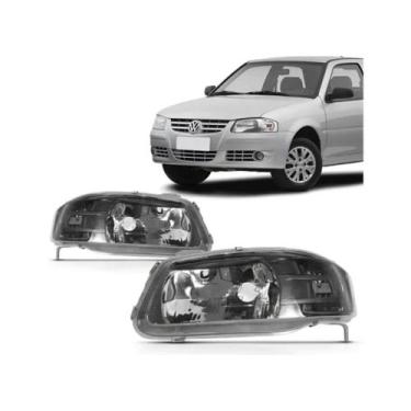 Imagem de Farol Gol G4 2006 Esquerdo Máscara Cinza - AUTOMOTIVE IMPORTS - 405