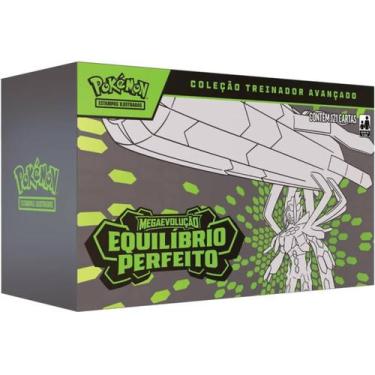 Imagem de Box Treinador Avançado Pokemon Megaevolução 3 Equilibrio Perfeito Copa