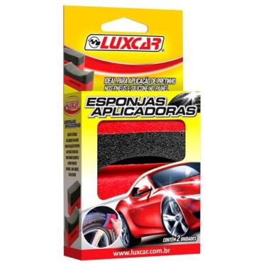 Imagem de Esponjas Aplicadoras Ideal Aplicação de Pretinho nos Pneus - Luxcar