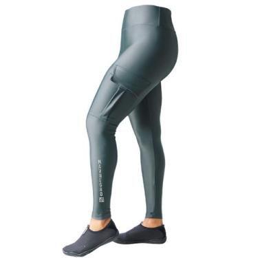 Imagem de Calça Legging Mar Negro Sports (Chumbo, +50UV), GG