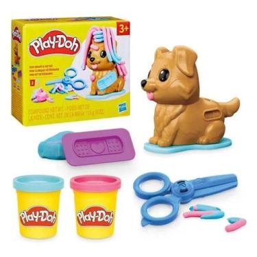 Imagem de Massinhas Play Doh Mini Kit Veterinário F7908 - Hasbro