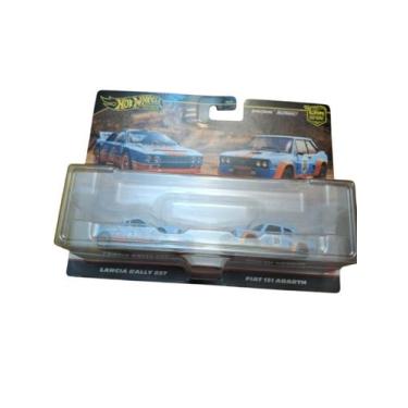 Imagem de Hot Wheels Premium 2 Gulf Lancia Rally 37 Fiat 131 Abarth