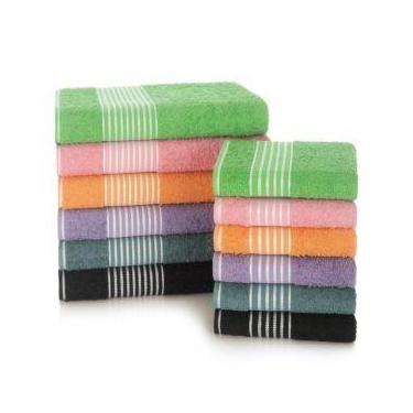 Imagem de Kit 6 Toalhas de Rosto Marcella 50 x 80 cm De'Limas - DIANELLI