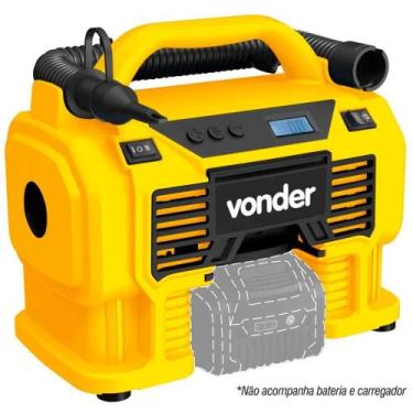 Imagem de Compressor De Ar Vonder Icav 1857 Bateria Intercambiável 18 V Sem Bate