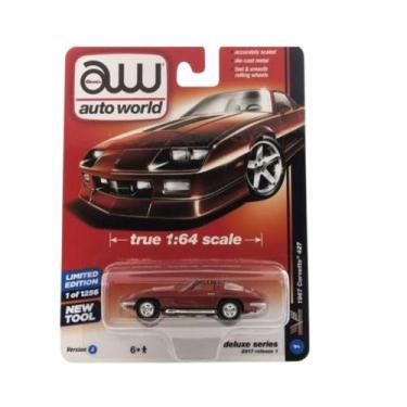 Imagem de Miniatura auto world 1967 corvette 427 aw64021