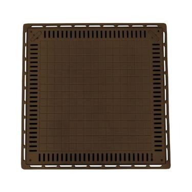 Imagem de Tampa Casa de Máquina Piscina Lisa Simples Grelha 80x80cm M
