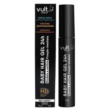 Imagem de Gel Capilar Vult Baby Hair 24h Fixação Imediata Modelagem Precisa Textura Leve 10g