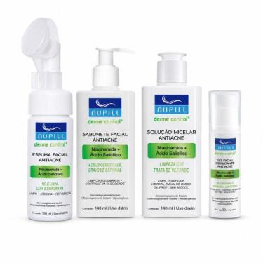 Imagem de Kit Completo Nupill Derme Control Antiacne