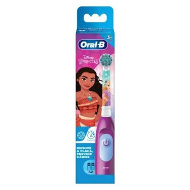 Imagem de Escova Elétrica Oral-B Princess Disney + 2 Pilhas AA