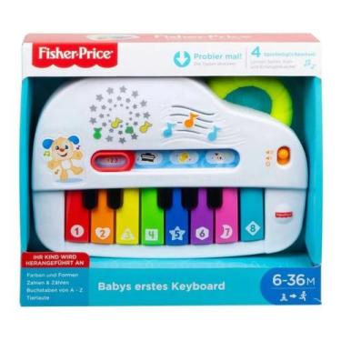 Imagem de Piano aprender a brincar fisher price, Branco