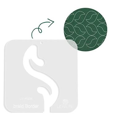 Imagem de Régua Para Quilting Trança Braid Border 14x14cm Patchwork Costura