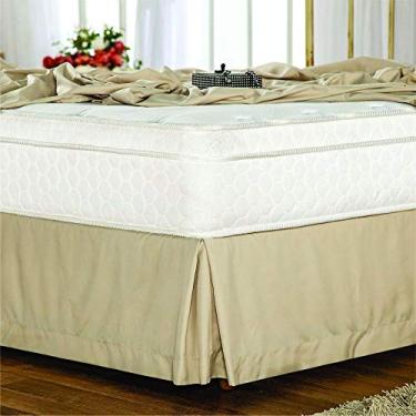 Imagem de SAIA para CAMA BOX SOFT TOUCH CASAL MARROM PLUMASUL, Full