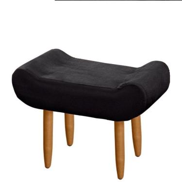 Imagem de Puff Diamond Platinum Decor Preto